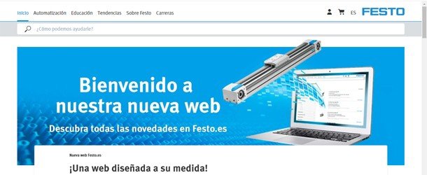 FESTO ESTRENA PÁGINA WEB MÁS EFECTIVA Y ACCESIBLE